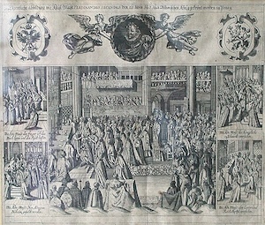 Ferdinand II. korunovace